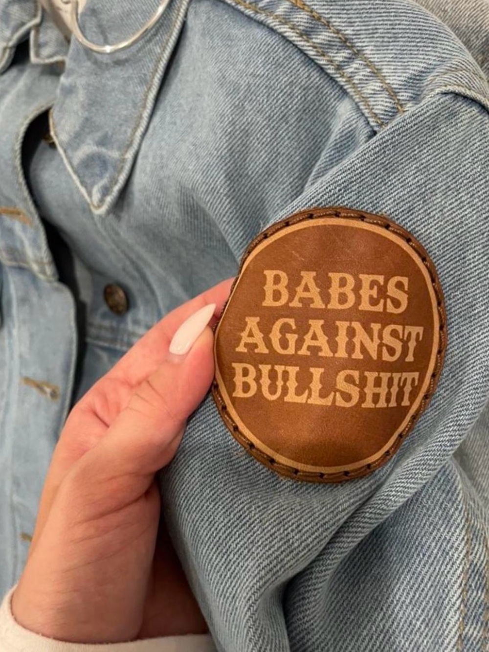 Patched Denim Jacket - Picture 2 of 4